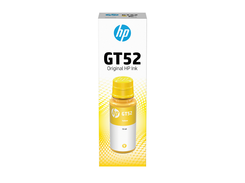 Encre Jaune HP GT52