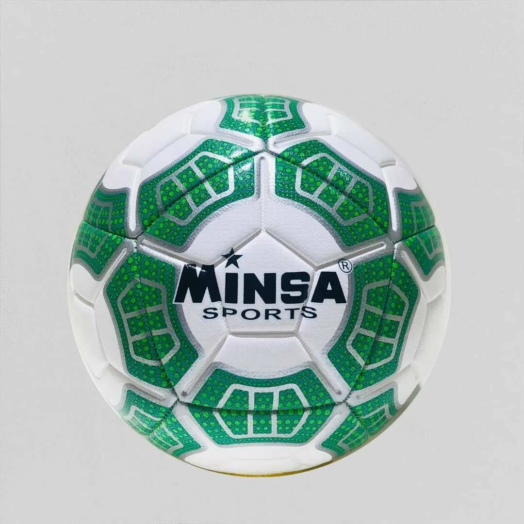 Ballon de football Minsa vert