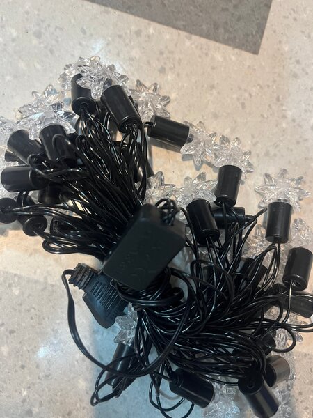 Guirlande LED étoilée multicolore