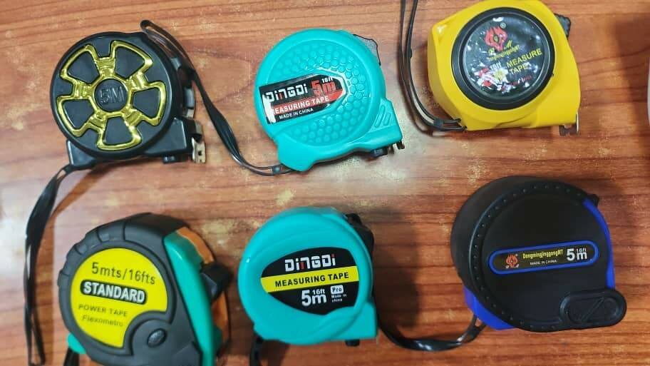Rouleaux mètres rétractables 5m