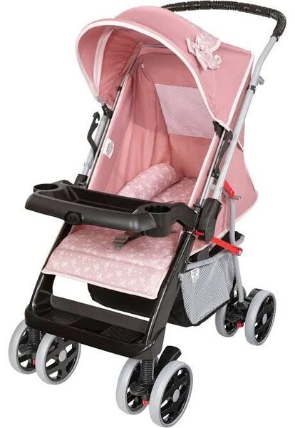 Poussette légère rose pour bébé