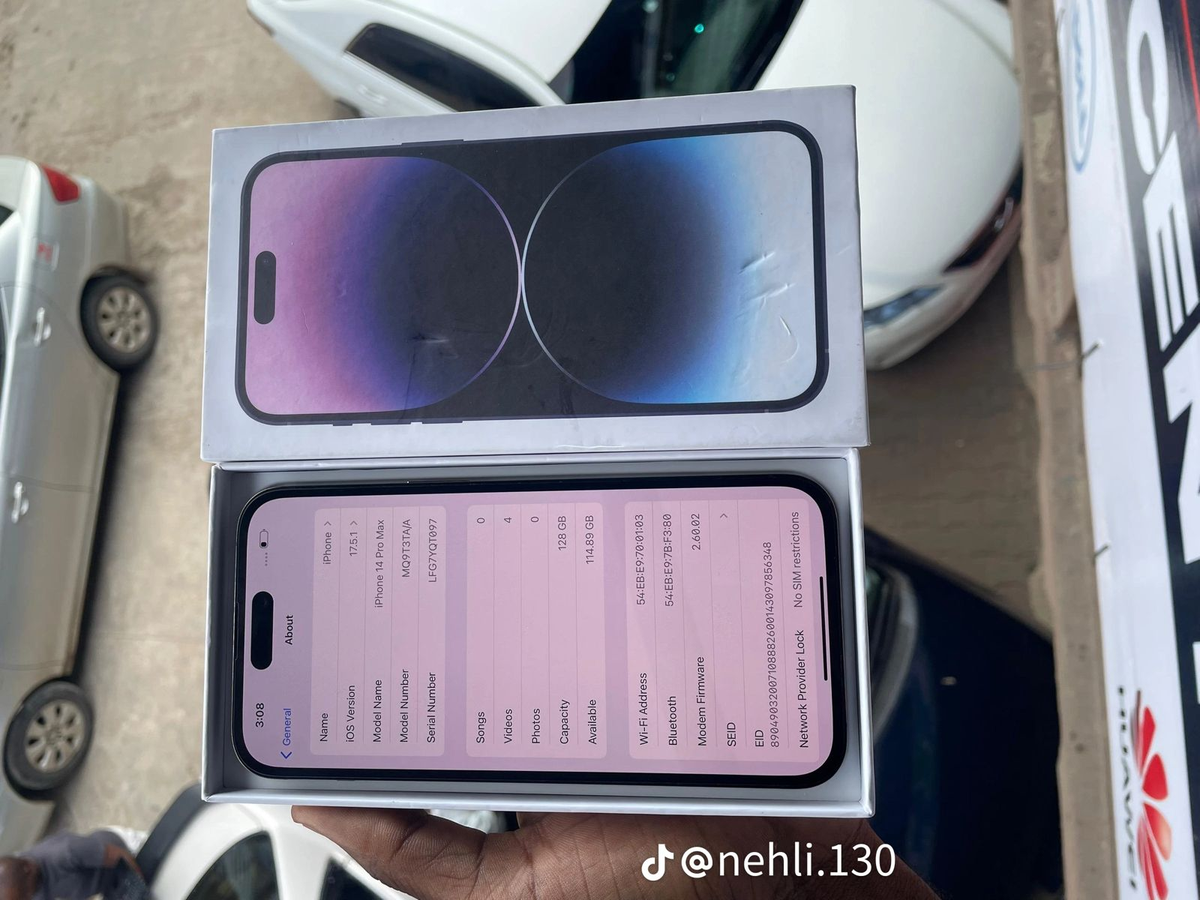 Iphone 14 pro max 128GB