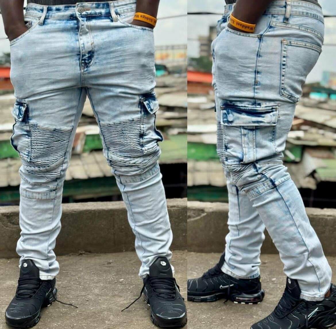 Jeans Cargo Homme Mode