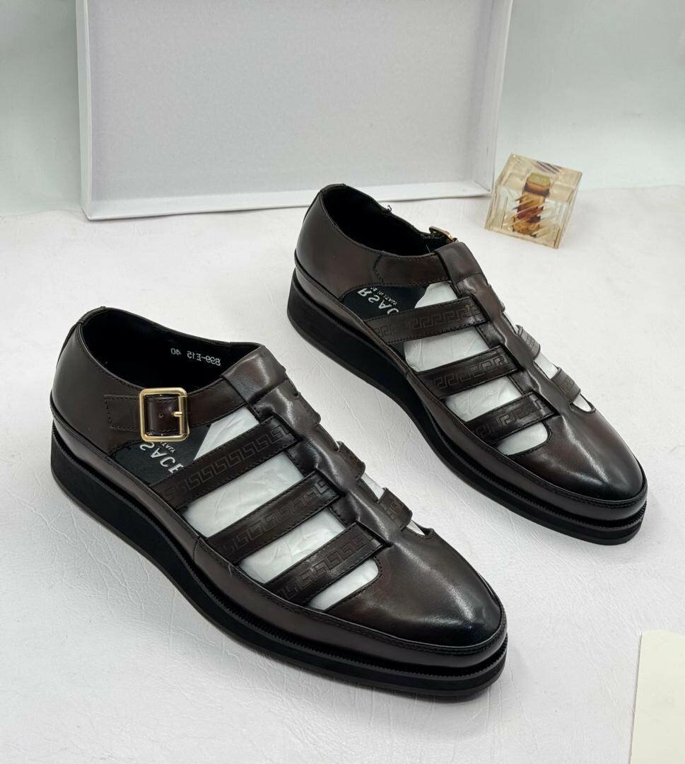 Leather shoes