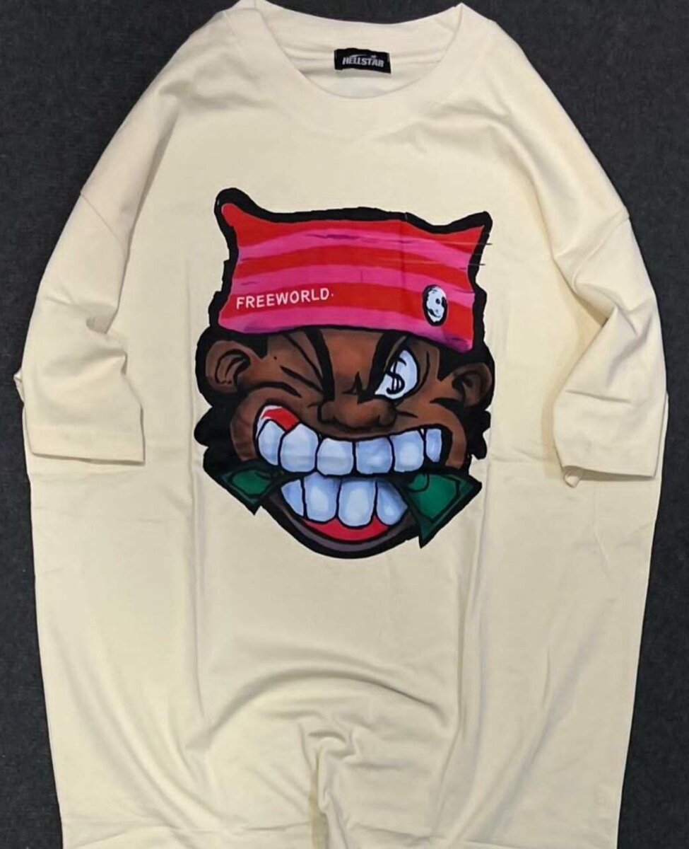 T-shirt "Freeworld" imprimé