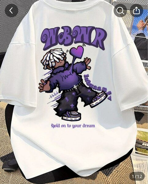 T-shirt graphique tendance