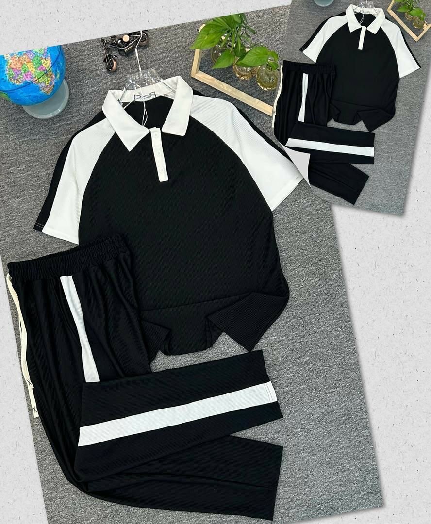 Ensemble Sportif Bicolore Unisexe