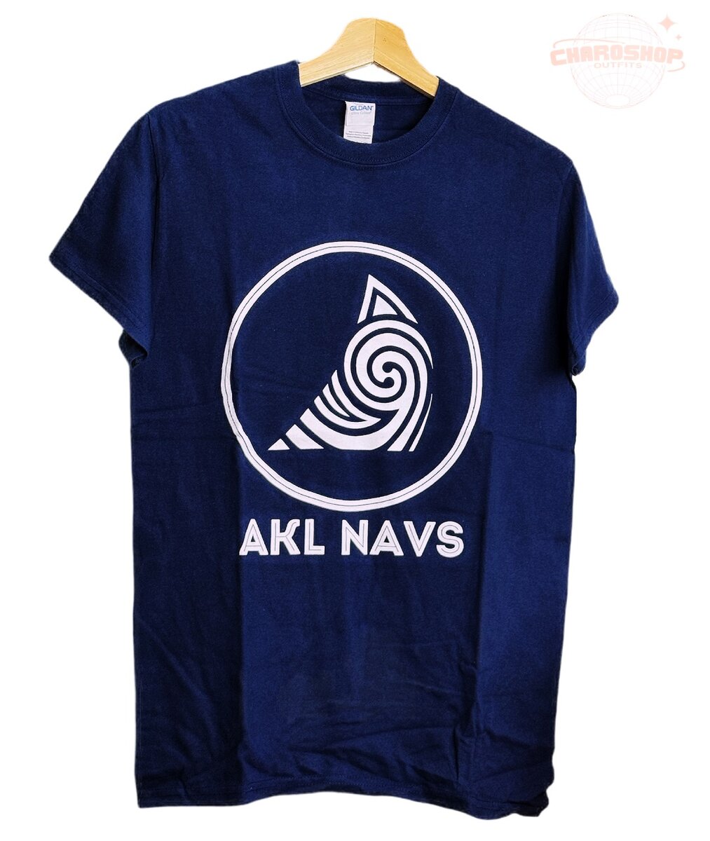 T-shirt bleu AKL NAVS