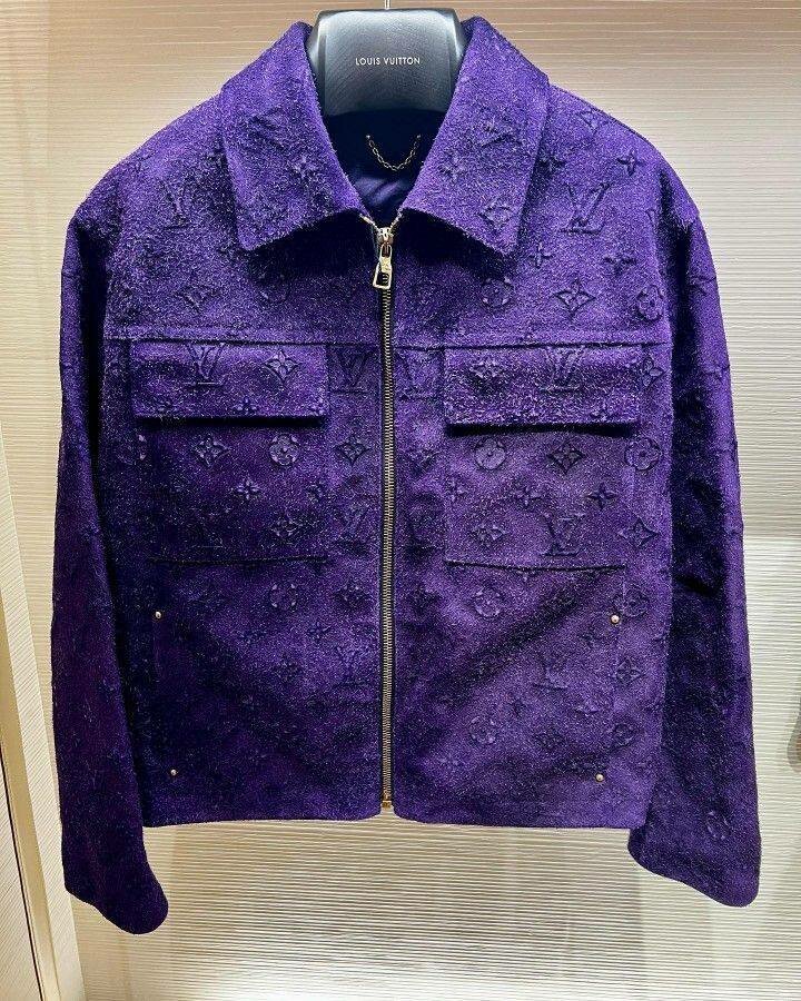 Veste violette tendance