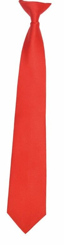 Red tie