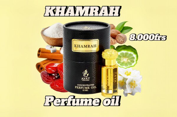 Parfum Huile Concentré Khamrah