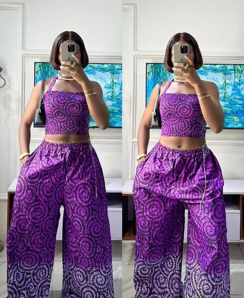Ensemble Top et Pantalon Femme