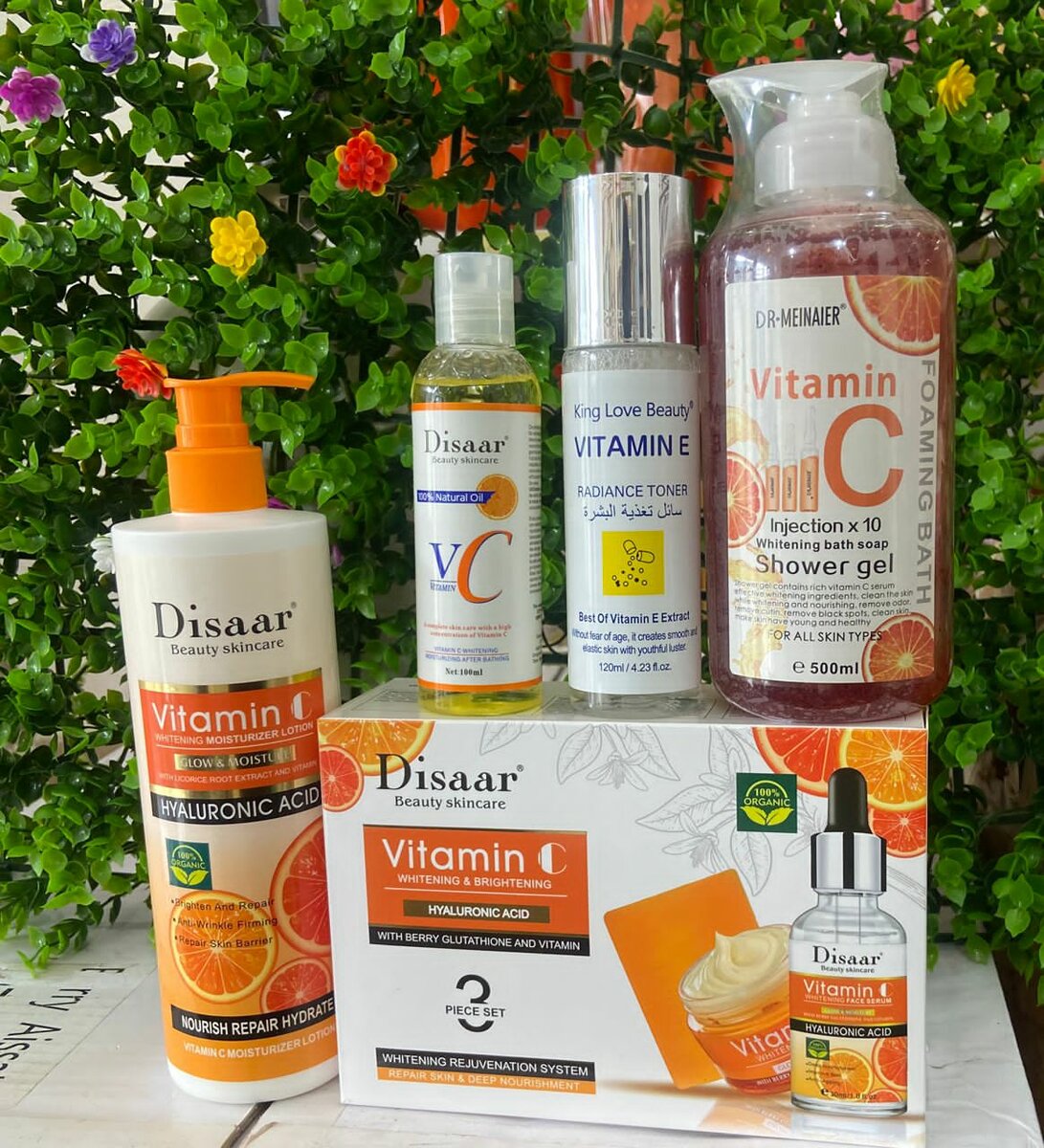 Set de soins à la vitamine C