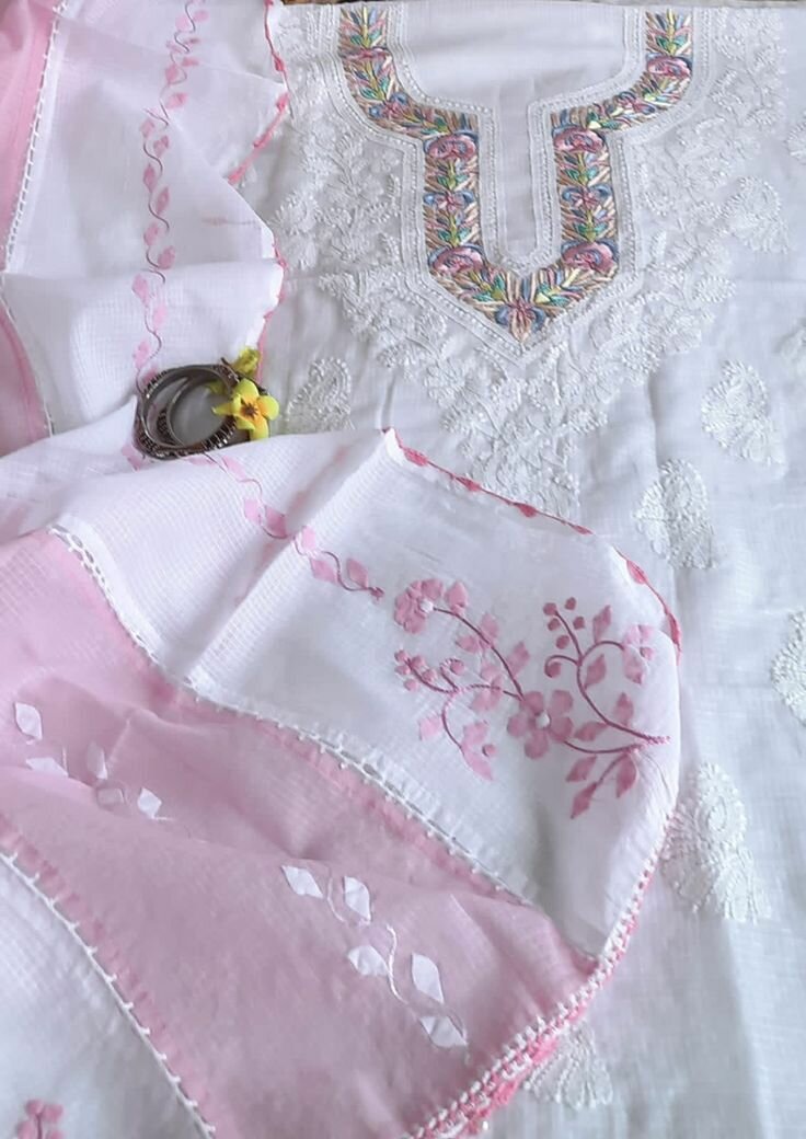 Cotton 3 Peace Suit