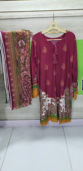 Printed viscose