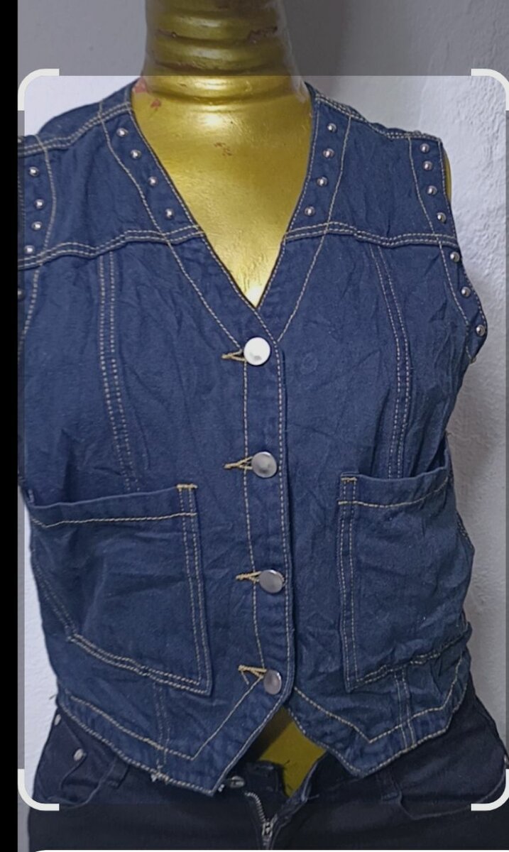 Gilet en jean pour femmes