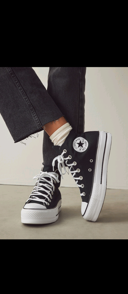 Baskets montantes classiques noires