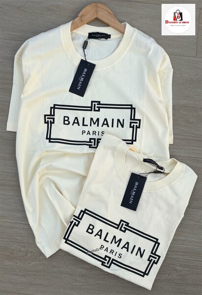 T-shirt Balmain Paris Blanc