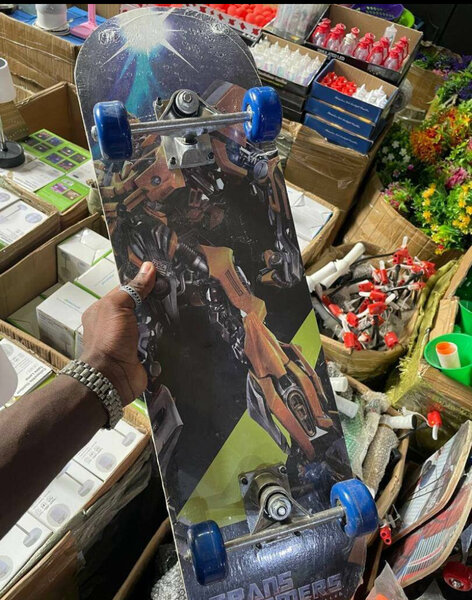 Planche à roulettes héros