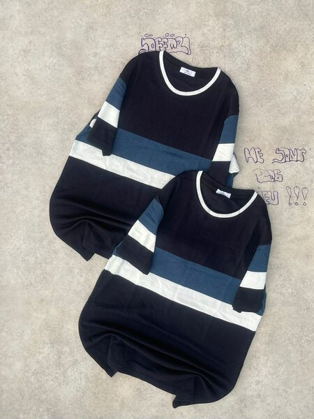 T-shirts rayés unisexes