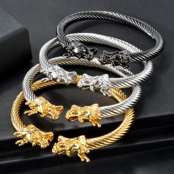 Dragon Head Mens Braclet
