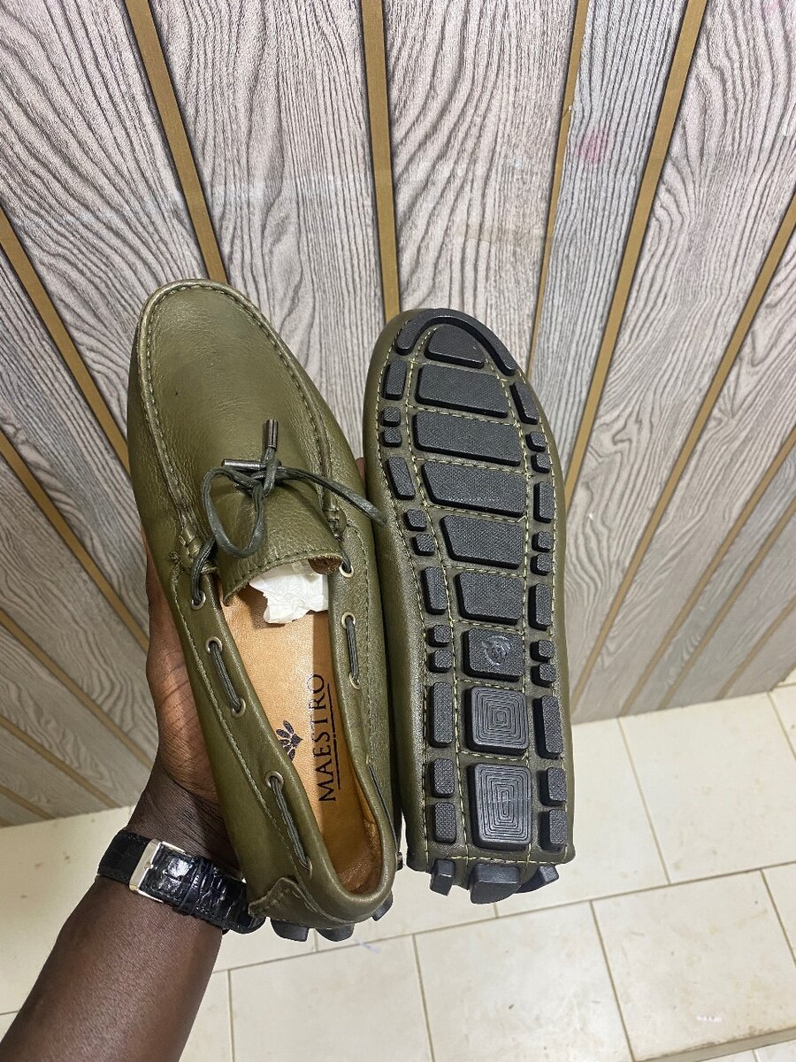 Mocassins en cuir élégants