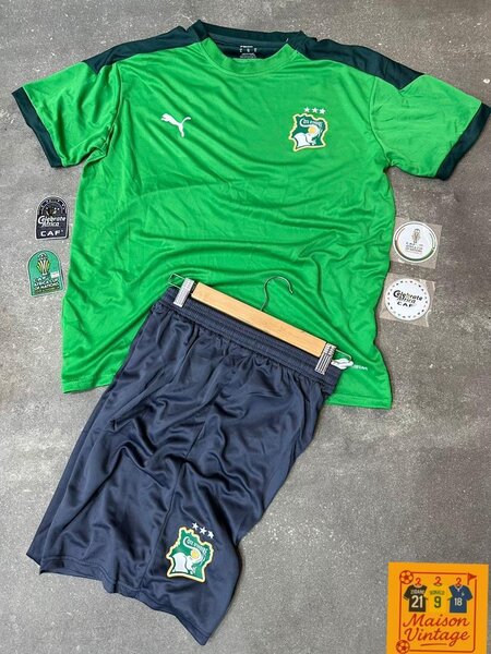 Maillot Vert Côte d'Ivoire