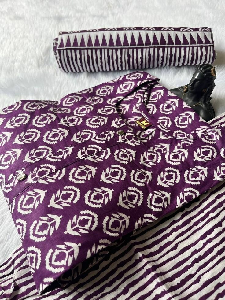 Cotton 3 Peace suit
