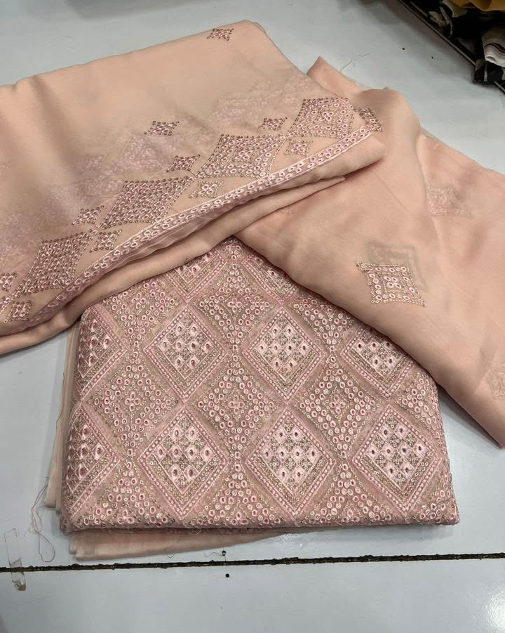 3 PC chiffon