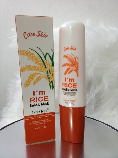 Mask visage au riz