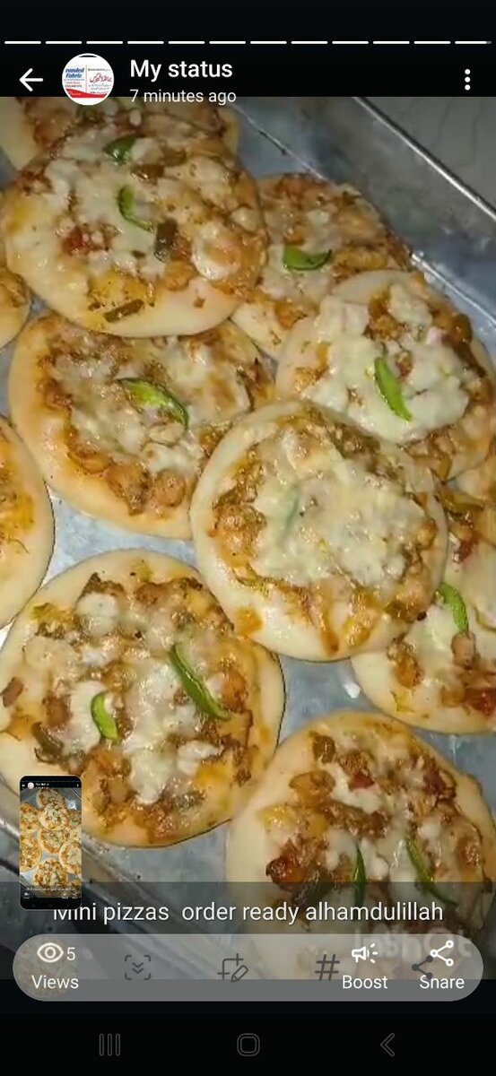 Mini pizza