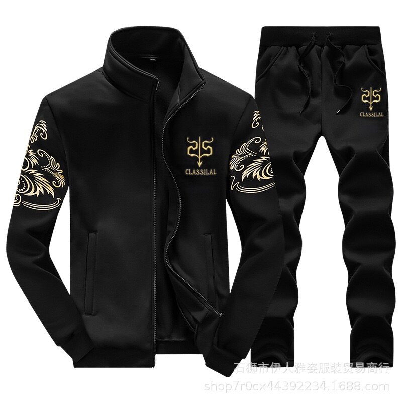 Mens casual 2 piece set