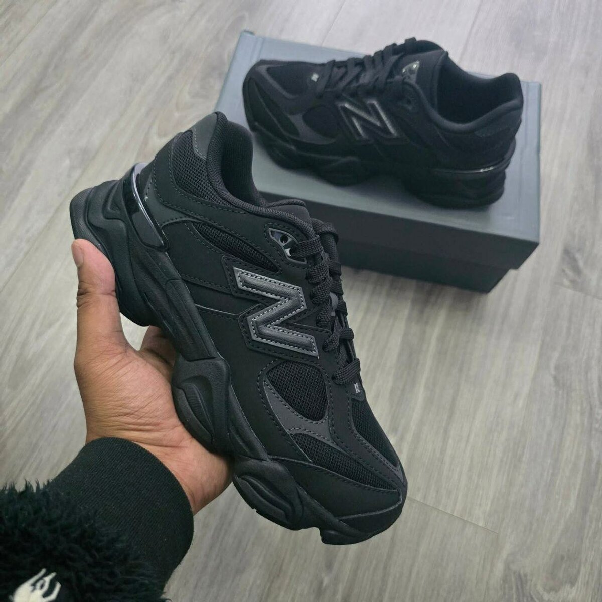 Baskets noires New Balance