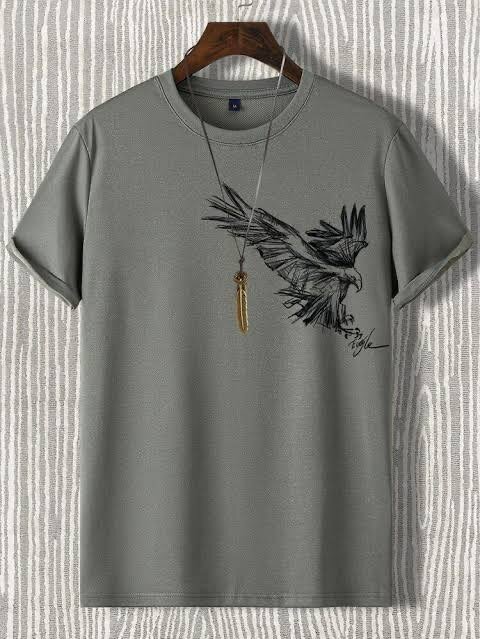 Stiker printed T shirt