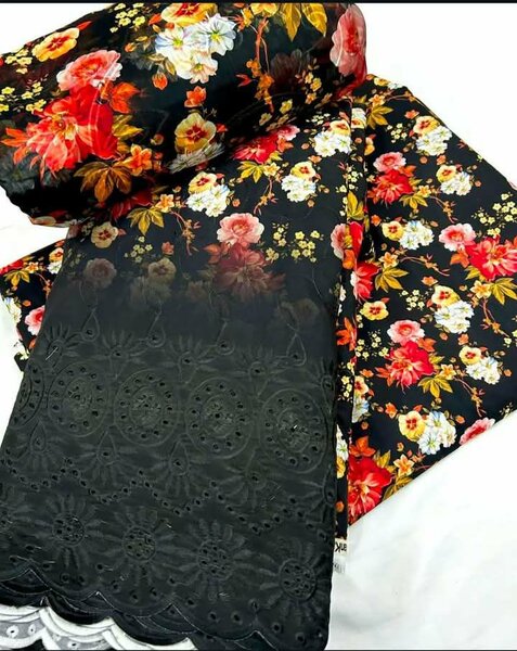 Printed lawn