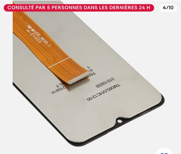 Écran de Samsung A12