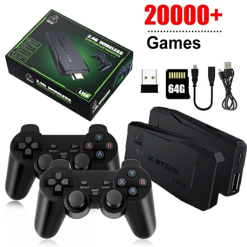 M8 64gb 4k With Takken 3 & 20000+ Games And Two Game Control