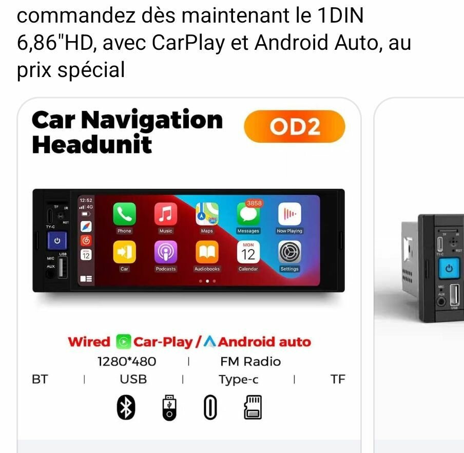Poste auto Android Netflix You