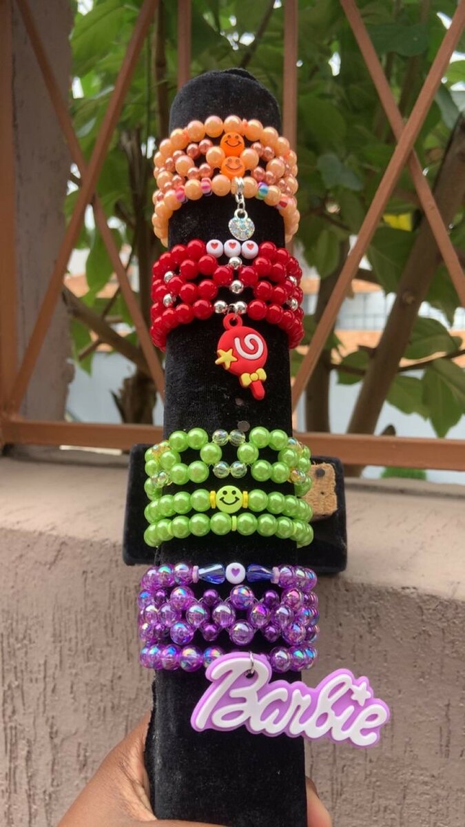 Bracelets colorés tendance