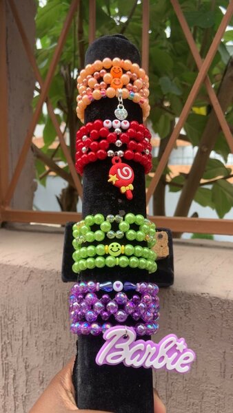 Bracelets colorés tendance
