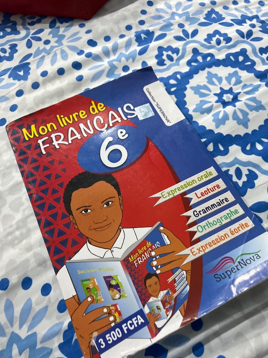 Livre scolaire de Français 6e