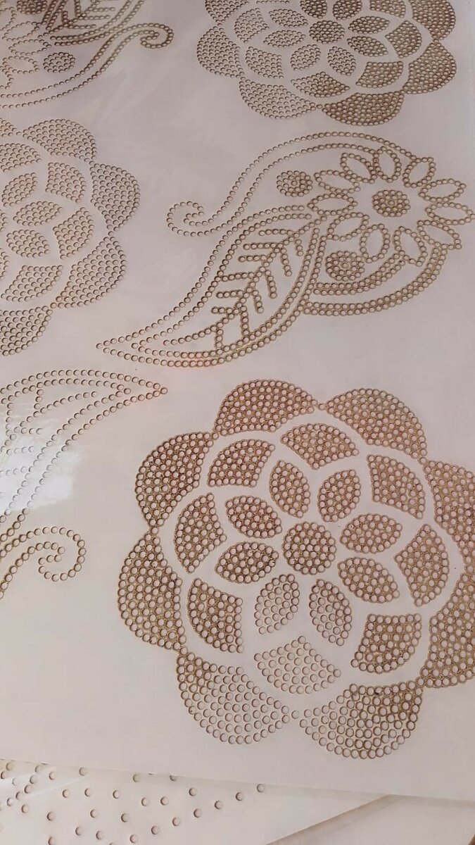 Pochoirs de Motifs Floraux
