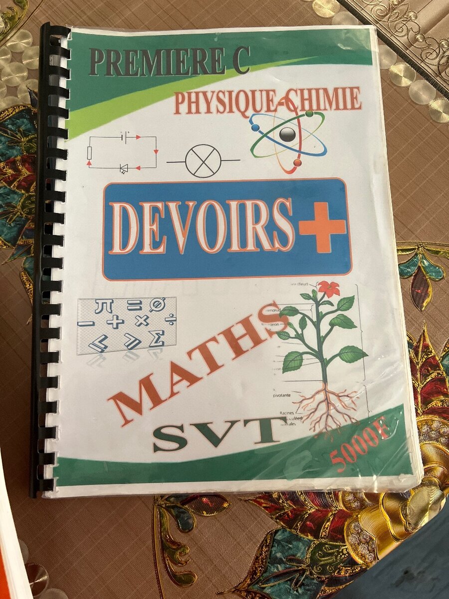 Devoir + 1ereC