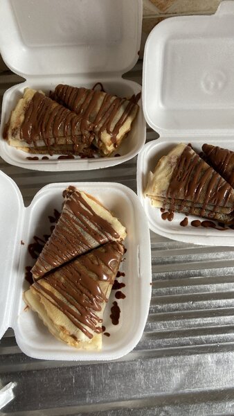 Des crêpes