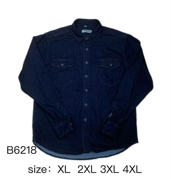 Chemise en jean grande taille