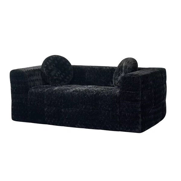 Canapé moelleux en velours