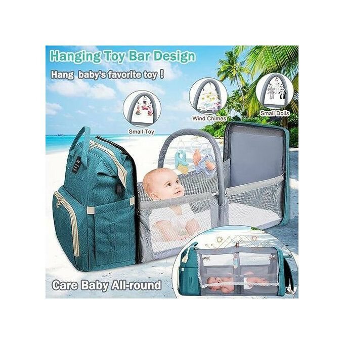 Sac à dos lit bébé multifonction
