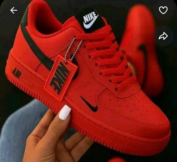 Baskets rouges Nike Air