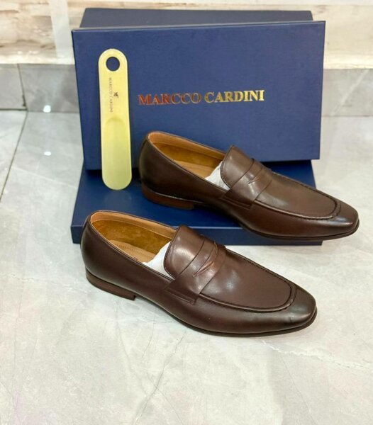 Mocassins en cuir pour hommes