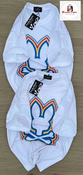 T-shirt blanc graphique